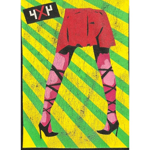 4x4 Urban Wear Graphic Legs T-Shirt Black L - Picture 7 of 9